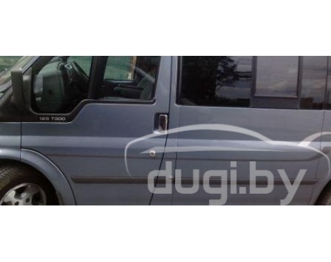 Хром накладки на дверные ручки (нерж.) 3-дверн. для Transit